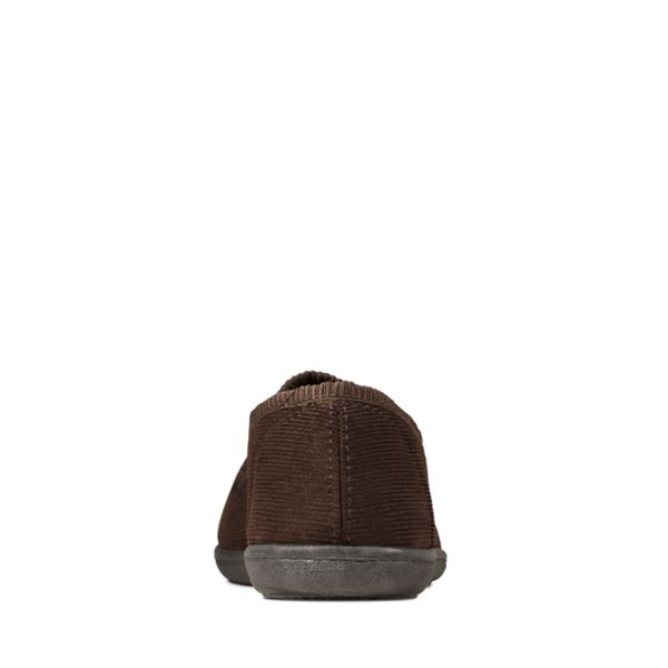 Clarks Mens King Twin Slippers Brown | CA-2139784